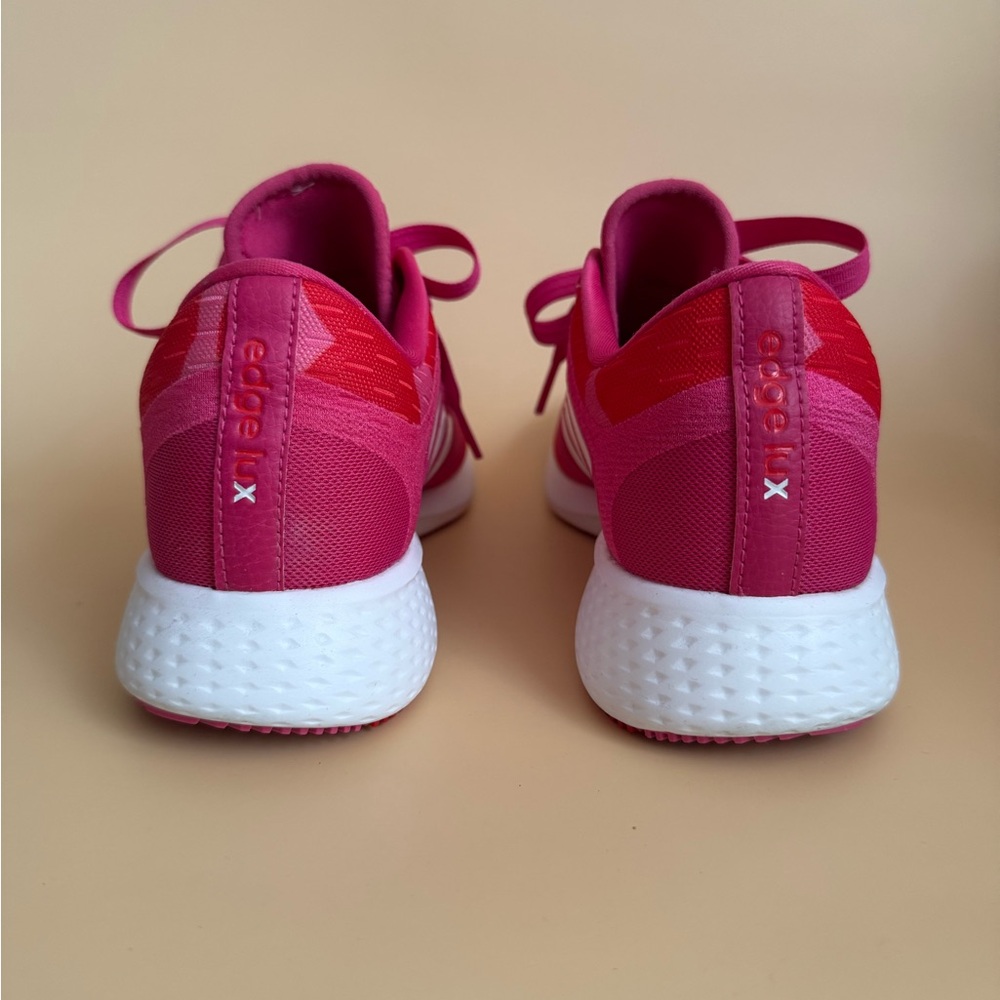 Adidas Marimekko - Edge Lux - Primegreen - Women's  Fuchsia and Red Sneakers - Picture 5 of 10